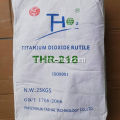 Thr-218 Rutil Tio2 MSDS Titanyum Dioksit Kristal Pigment